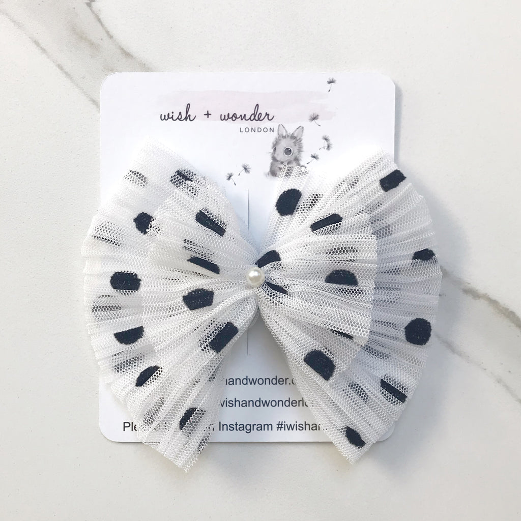 Delphine Pleated Hairbow