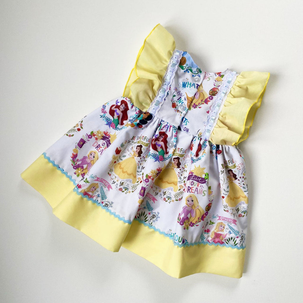 Kinder Boutique Yellow Princess Dress